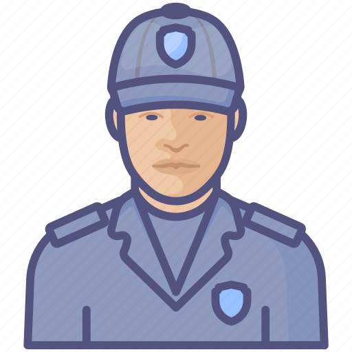Avatar, man, police, police man, profession, security icon - Download on Iconfinder