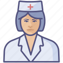 avatar, doctor, nurse, profession, woman