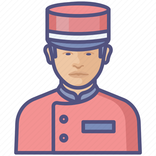 Avatar, doorman, man, profession, steward icon - Download on Iconfinder