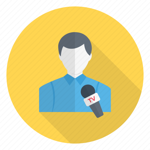 Avatar, male, man, newsanchor, professional icon - Download on Iconfinder