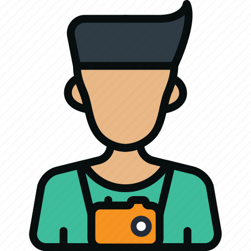 Avatar, camera, male, man, occupation, person, photographer icon - Download on Iconfinder