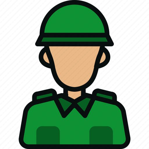 Army, avatar, helmet, man, military, retro, soldier icon - Download on Iconfinder