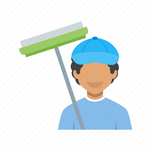 Cleaner, cleaners, cleaning, house, office, professional, service icon - Download on Iconfinder