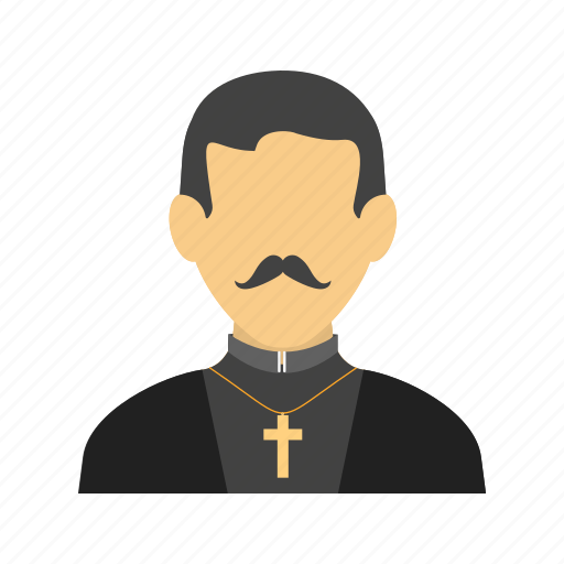 Catholic, christian, church, cross, man, priest icon - Download on Iconfinder