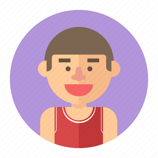 Athlete, basketball, man, player, professions, avatar, male icon - Download on Iconfinder