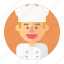 chef, cook, cooking, man, professions, avatar, male 