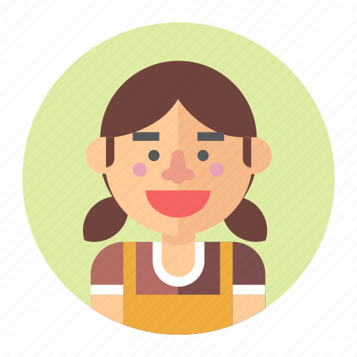Cashier, girl, professions, woman, avatar, female icon - Download on Iconfinder