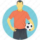 footballer, game, player, sports, sportsman