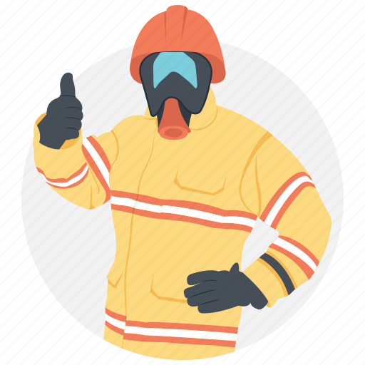 Emergency, firefighter, fireman, paramedic, rescuer icon - Download on Iconfinder