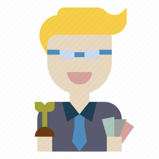 Businessman, office, people, profile, worker icon - Download on Iconfinder