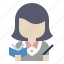 avatar, scientist, student, teacher, user 