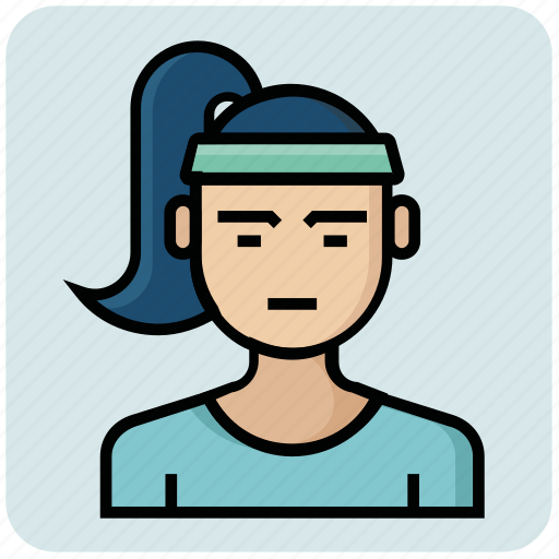 Avatar, girl, profession, sports icon - Download on Iconfinder