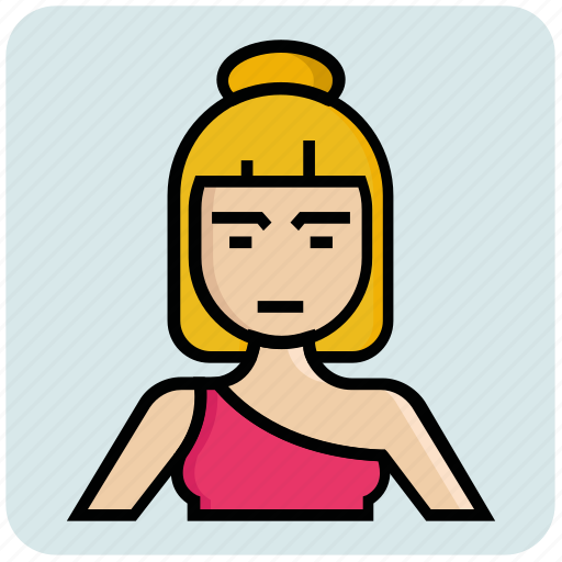 Avatar, female, model, profession icon - Download on Iconfinder