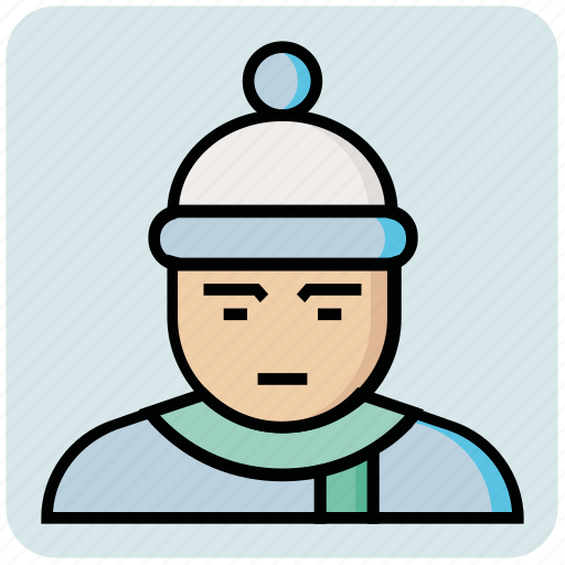 Avatar, cold, man, profession, winter icon - Download on Iconfinder
