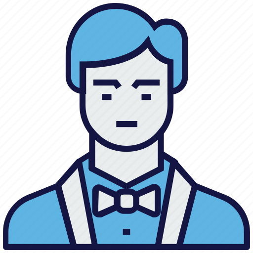 Avatar, man, profession, waiter icon - Download on Iconfinder