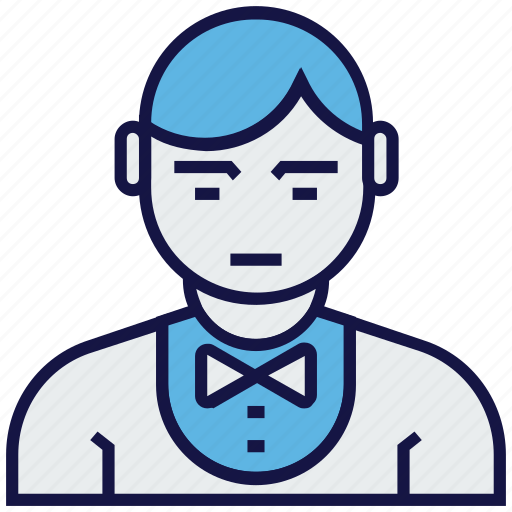 Avatar, man, profession, waiter icon - Download on Iconfinder