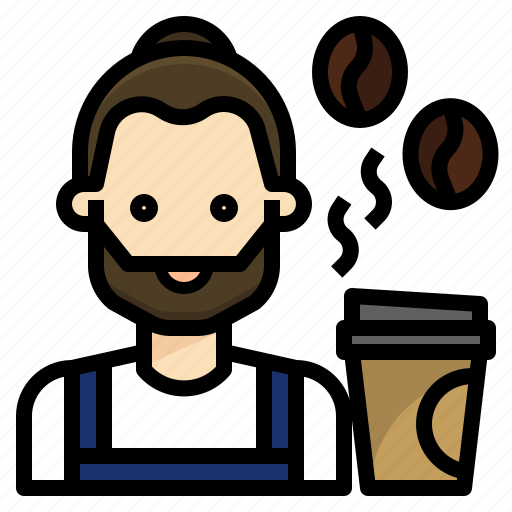 Avatar, barista, coffee, man, occupation, profession icon - Download on Iconfinder