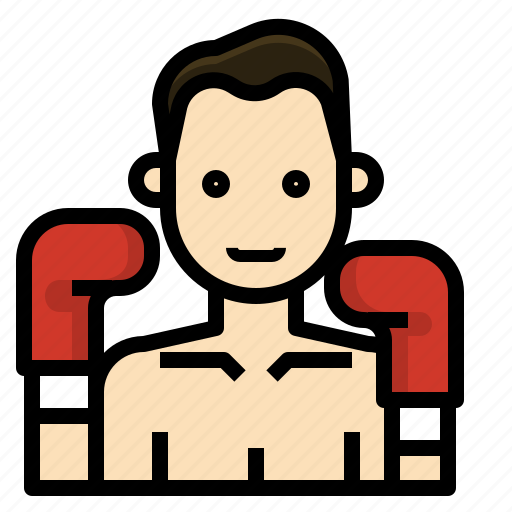 Boxer, boxing, fighting, muay, profession, thai icon - Download on Iconfinder
