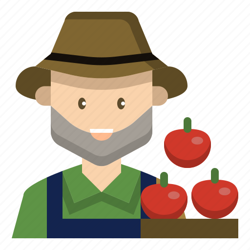 Farmer, gardener, man, occupation, profession icon - Download on Iconfinder
