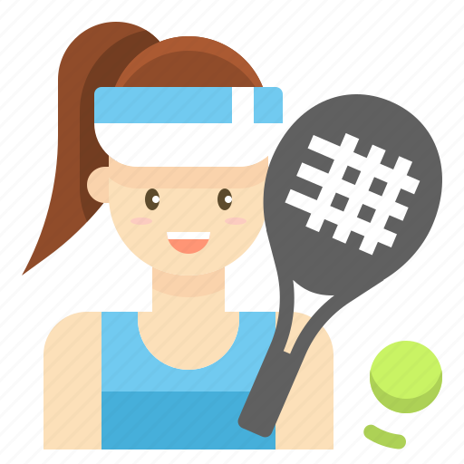 Player, profession, sport, tennis, woman icon - Download on Iconfinder