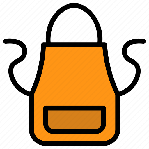 Apron, chef, cooking, kitchen, cook, food, restaurant icon - Download on Iconfinder