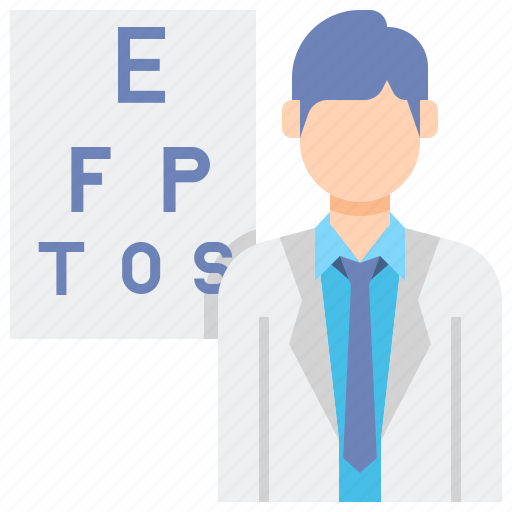 Male, optometrist, professions icon - Download on Iconfinder
