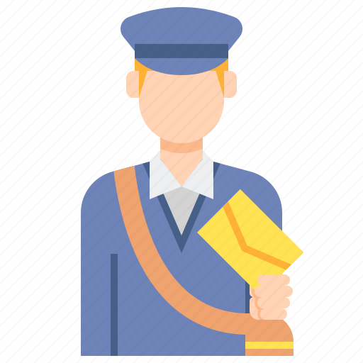 Mail, postman, professions icon - Download on Iconfinder