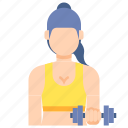 female, fitness, trainer