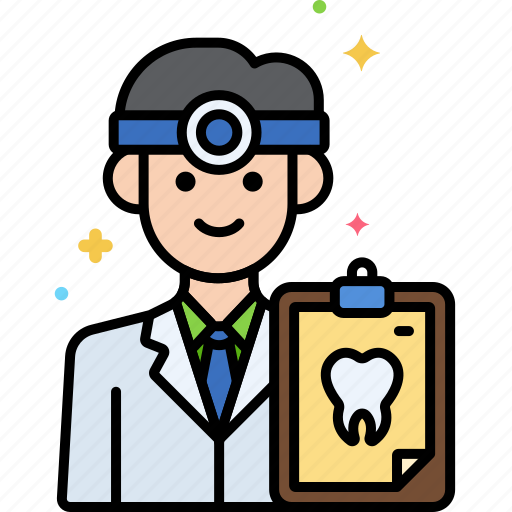 Dentist, male, man, professions icon - Download on Iconfinder