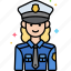 police, policewoman, professions, woman 