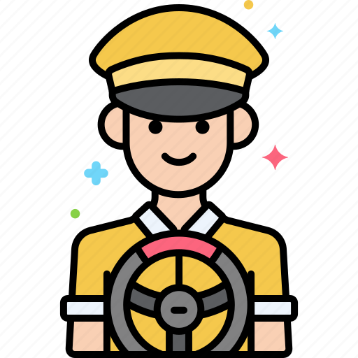 Driver, male, professional icon - Download on Iconfinder