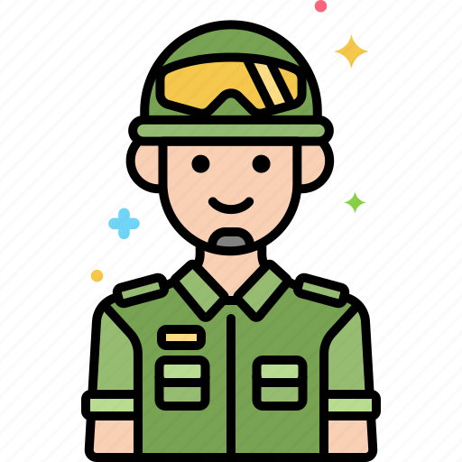 Male, military, professions, soldier icon - Download on Iconfinder