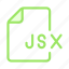 data, document, file, jsx, programming 