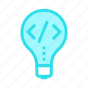 bulb, coding, creativity, idea, programming 