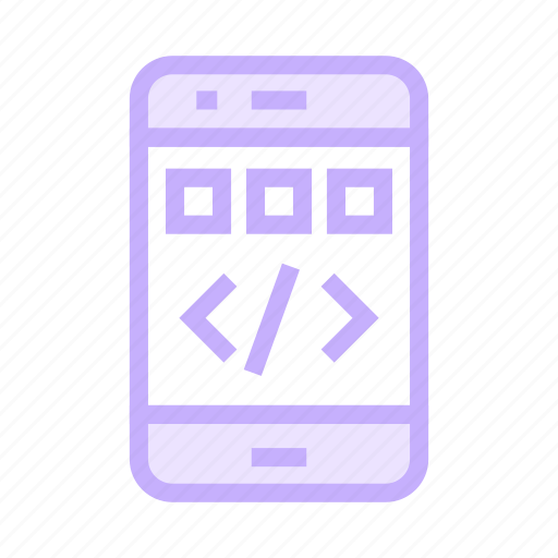 Coding, device, gadget, mobile, phone icon - Download on Iconfinder