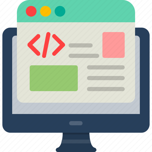 Backoffice, coding, developer, html, website icon - Download on Iconfinder