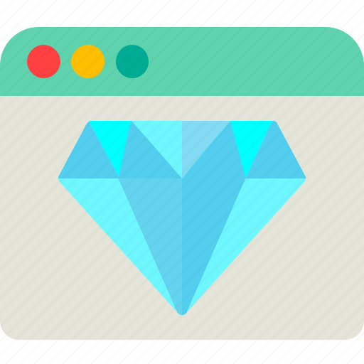 Diamond, jewel, precious, rare, treasure, valuable, 1 icon - Download on Iconfinder