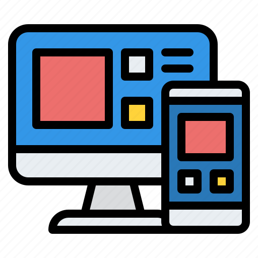 Responsive, device, content, web icon - Download on Iconfinder