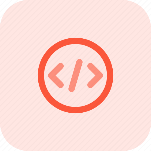 Circle, slash, parenthesis, programing icon - Download on Iconfinder