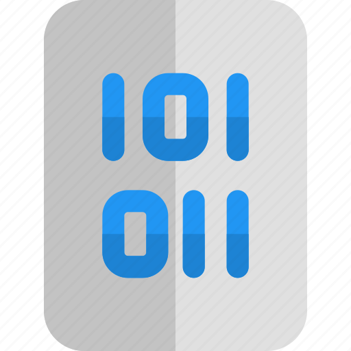 Binnary, file, programing, folder icon - Download on Iconfinder