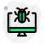 bug, desktop, programing, monitor 