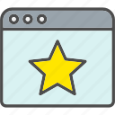 bookmark, favourite, saved, star, tag