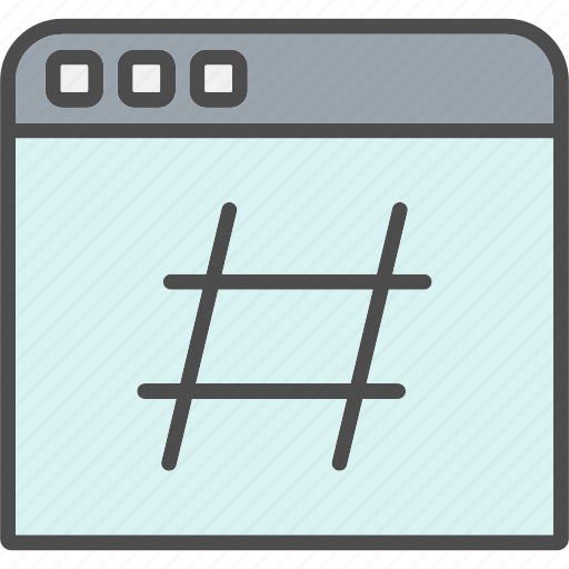 Hashtag, media, network, social, trend icon - Download on Iconfinder