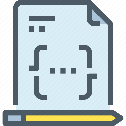 Code, coding, develop, development, document, paper icon - Download on Iconfinder