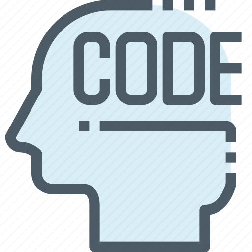 Code, coding, develop, development, mind, process icon - Download on Iconfinder