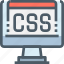 browser, coding, computer, css, develop, development 