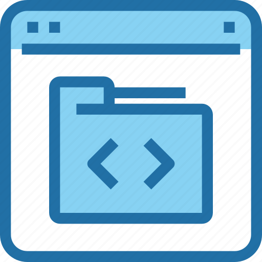 Browser, develop, development, file, folder, website icon - Download on Iconfinder