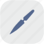 blade, gray, knife, rounded, square, sword, weapon 