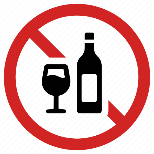 Alcohol, banned, forbidden, not allowed, prohibited, prohibition icon - Download on Iconfinder