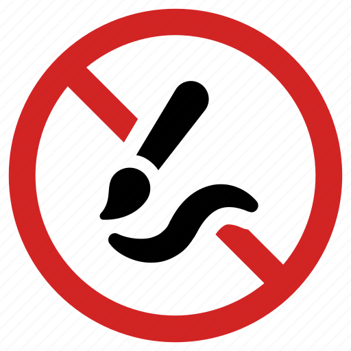 Banned, forbidden, no drawing, prohibited, prohibition icon - Download on Iconfinder